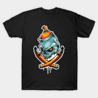 Skull Cartoon T-Shirt